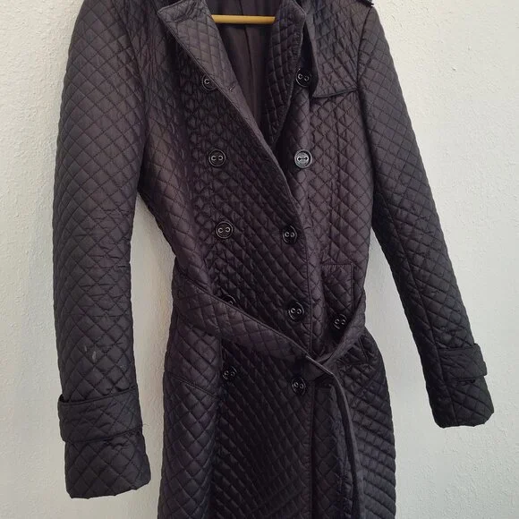 TRU TRUSSARDI, Women’s Quilted Jacket, Raincoat, Utility, Euro 48, Italy - Picture 1 of 11